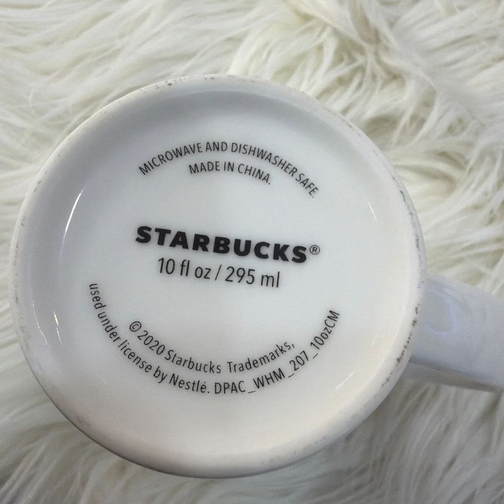 2020 Starbucks Holiday Mug Pine Christmas Tree Branch w/ Lights 10 oz Collect 24